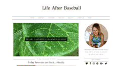 Desktop Screenshot of lifeafterbaseball.net